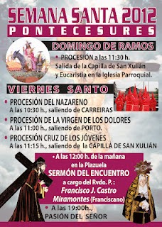 Semana Santa en Pontecesures 2012 Pontecesures / 
Puentecesures